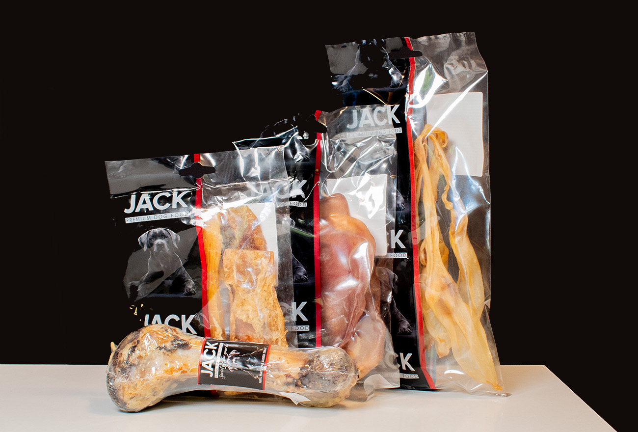 Jack szárított húsok a Dogzillánál